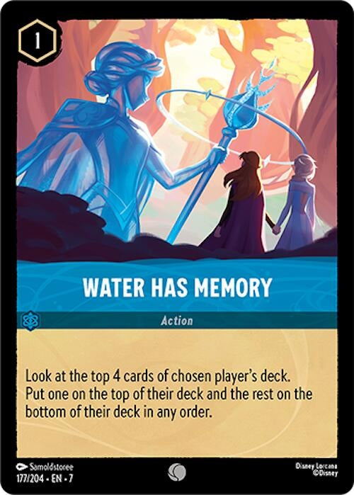 Image for Water Has Memory (177/204) [Archazia's Island] - Disney Lorcana