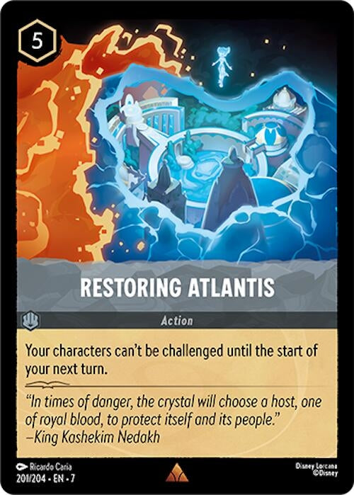 Image for Restoring Atlantis (201/204) [Archazia's Island] - Disney Lorcana