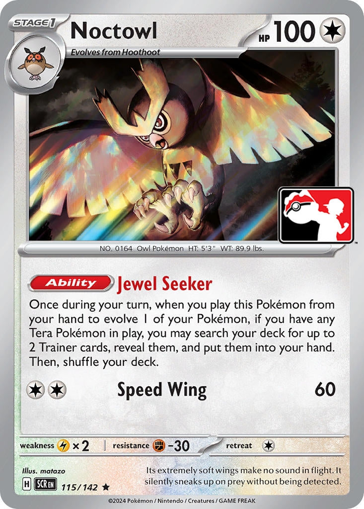 Image for Noctowl (115/142) [Prize Pack Series Cards] - Pokemon