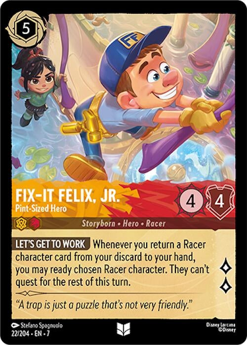 Image for Fix-It Felix, Jr. - Pint-Sized Hero (22/204) [Archazia's Island] - Disney Lorcana