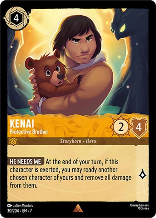 Image for Kenai - Protective Brother (30/204) [Archazia's Island] - Disney Lorcana