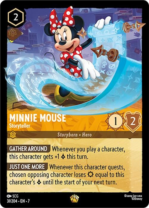 Image for Minnie Mouse - Storyteller (31/204) [Archazia's Island] - Disney Lorcana