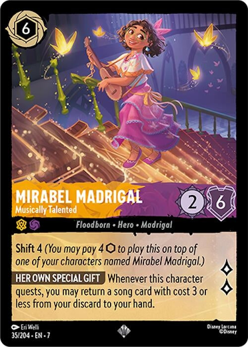 Image for Mirabel Madrigal - Musically Talented (35/204) [Archazia's Island] - Disney Lorcana