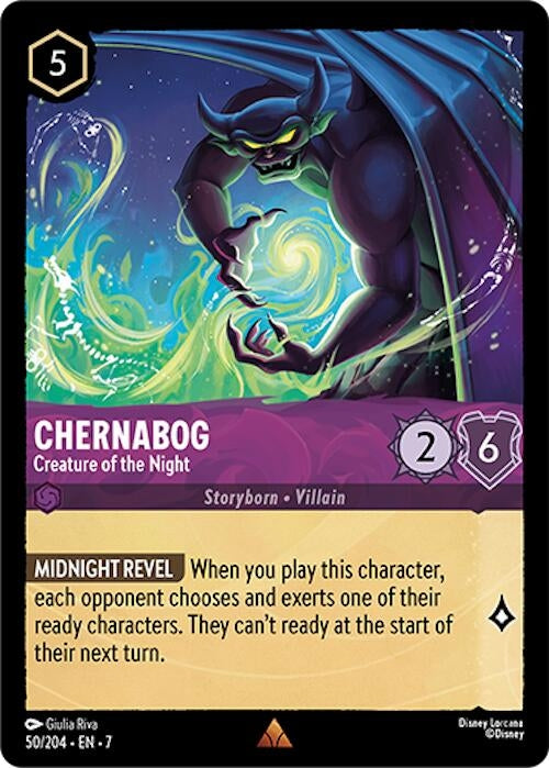 Image for Chernabog - Creature of the Night (50/204) [Archazia's Island] - Disney Lorcana