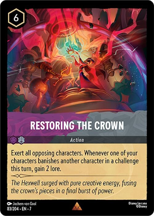 Image for Restoring the Crown (83/204) [Archazia's Island] - Disney Lorcana