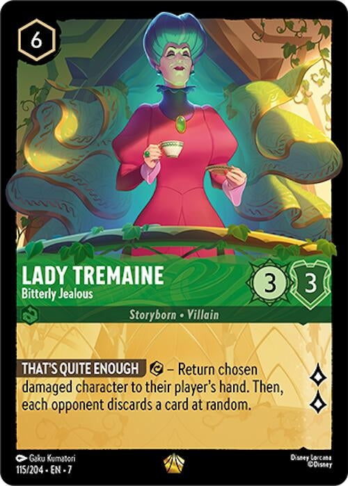 Image for Lady Tremaine - Bitterly Jealous (115/204) [Archazia's Island] - Disney Lorcana