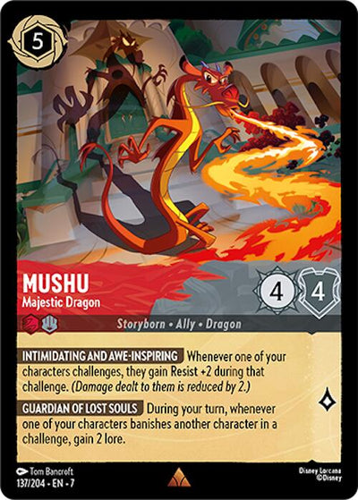 Mushu - Majestic Dragon (137/204) [Archazia's Island]