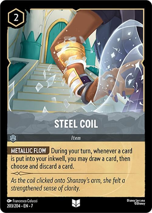 Image for Steel Coil (203/204) [Archazia's Island] - Disney Lorcana