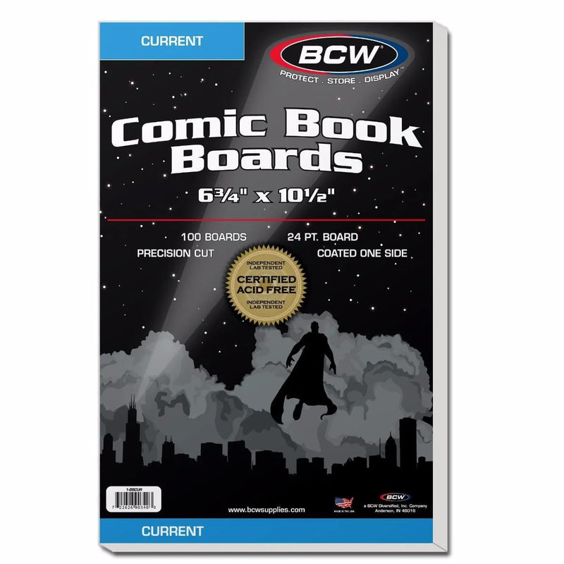 BCW - Comic Book Boards - Current - (100 Pack)