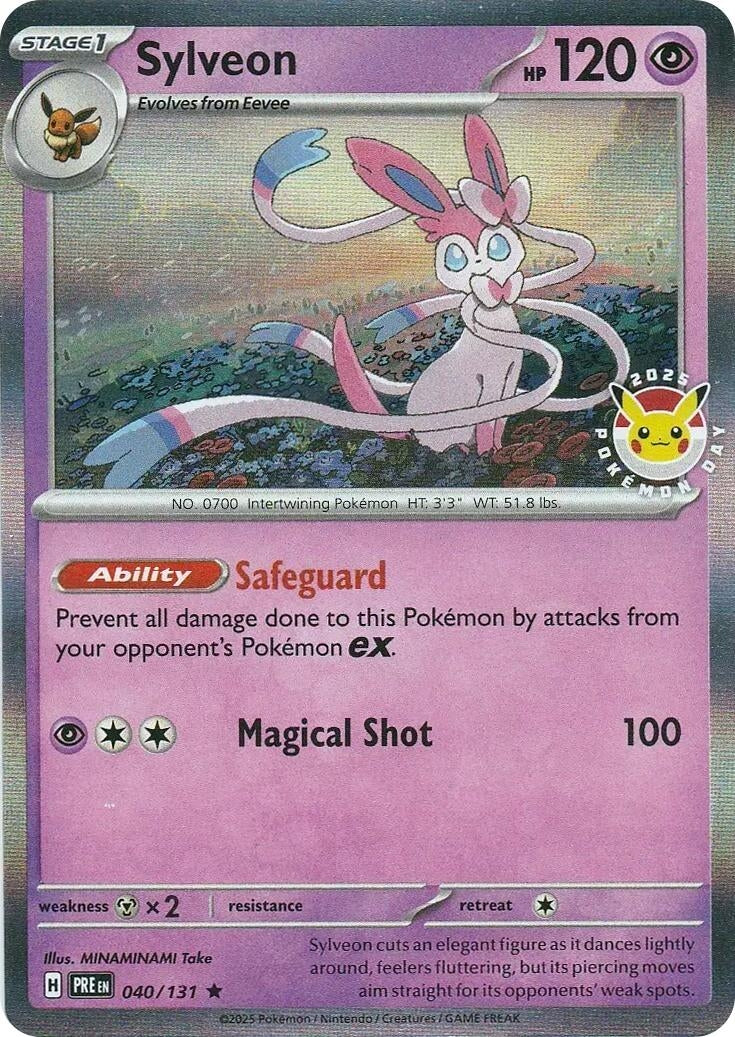 Image for Sylveon - 040/131 (Pokemon Day) (040/131) [Miscellaneous Cards & Products] - Pokemon