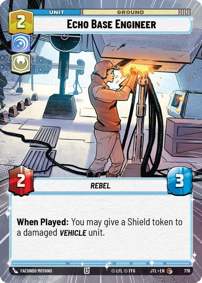 Echo Base Engineer (Hyperspace Foil) (778) [Jump to Lightspeed]
