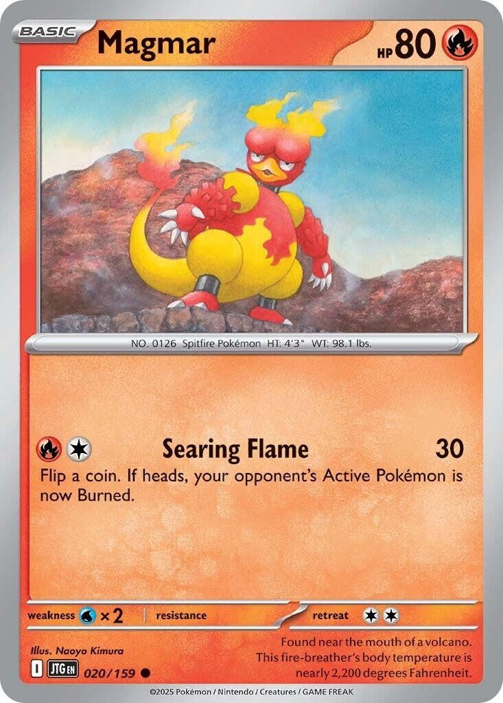 Image for Magmar (020/159) [SV09: Journey Together] - Pokemon