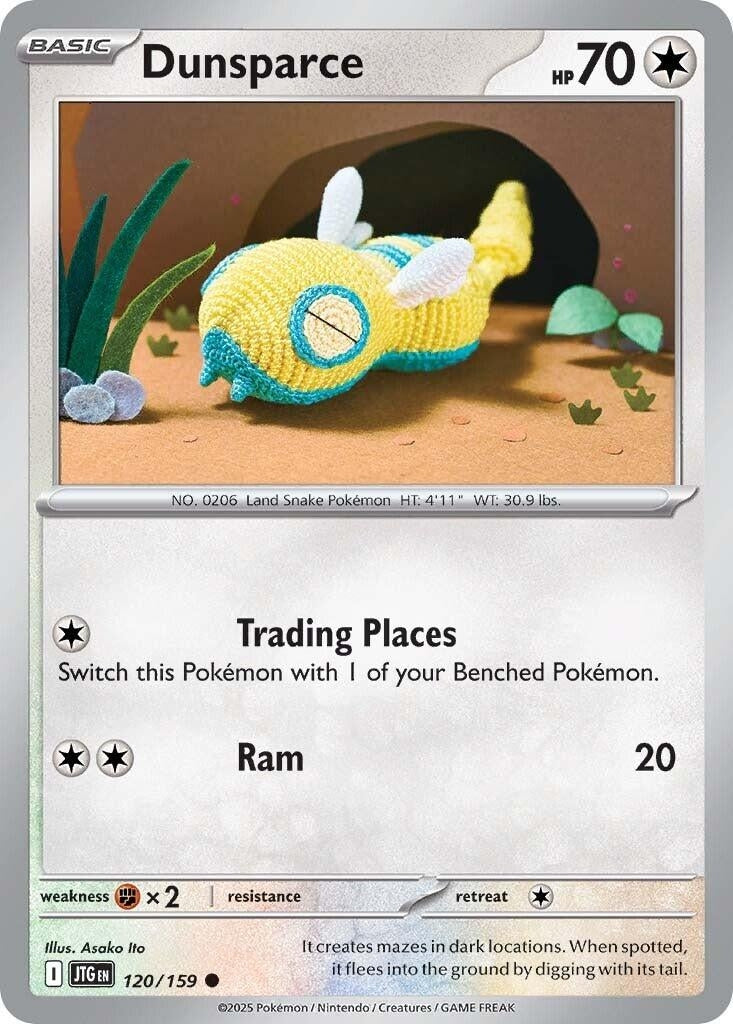 Image for Dunsparce (120/159) [SV09: Journey Together] - Pokemon