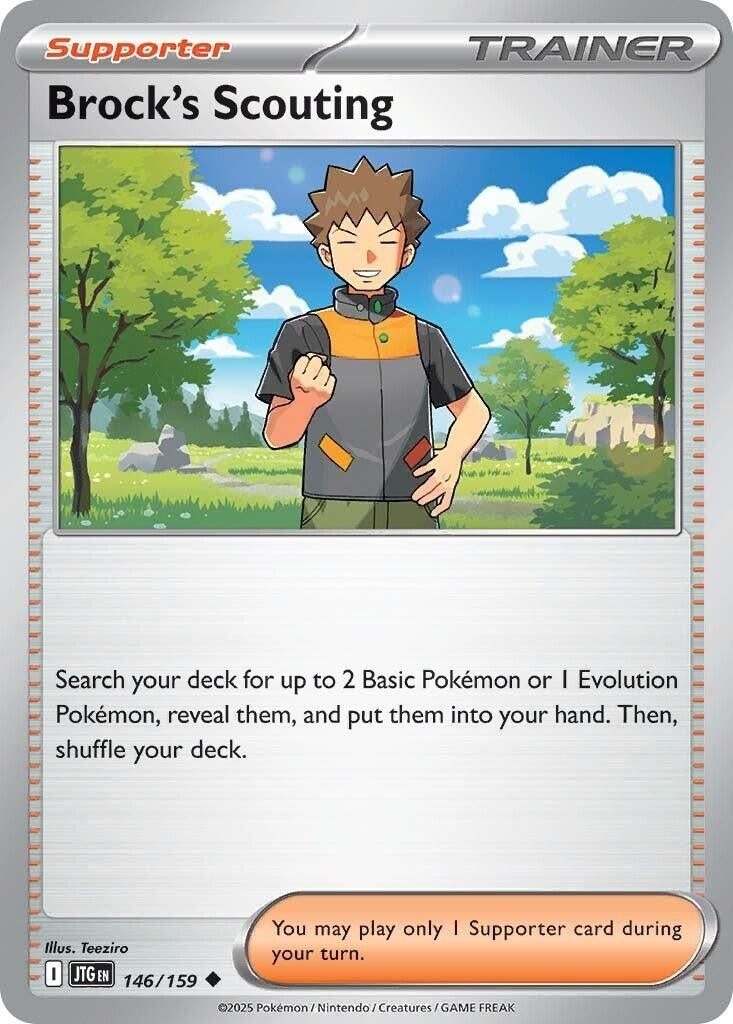 Image for Brock's Scouting (146/159) [SV09: Journey Together] - Pokemon