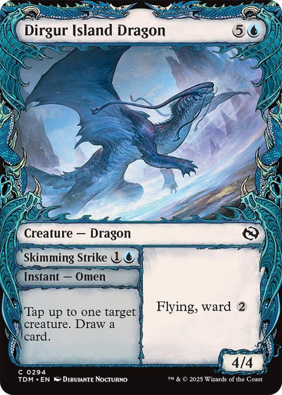 Dirgur Island Dragon (Showcase) (294) (Tarkir: Dragonstorm)