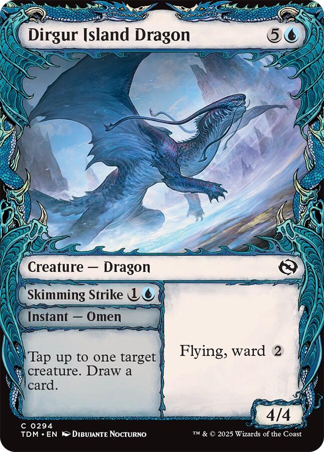 Dirgur Island Dragon (Showcase) (294) (Tarkir: Dragonstorm)