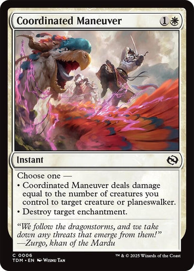 Coordinated Maneuver (6) (Tarkir: Dragonstorm)
