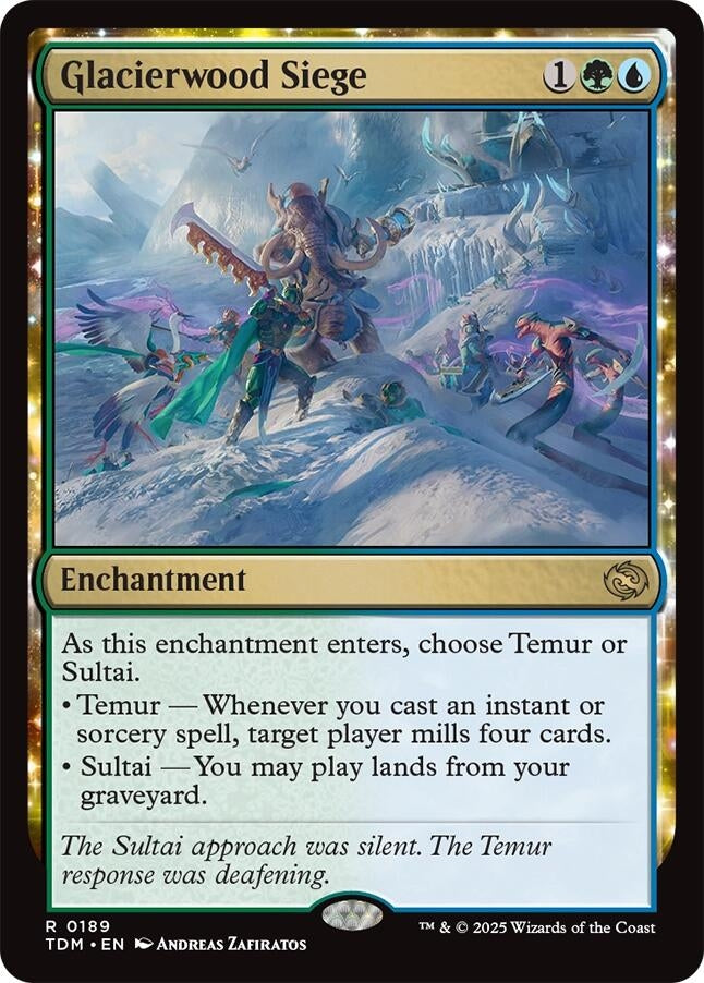 Glacierwood Siege (189) (Tarkir: Dragonstorm)