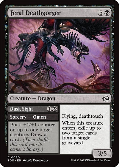 Feral Deathgorger (80) (Tarkir: Dragonstorm)