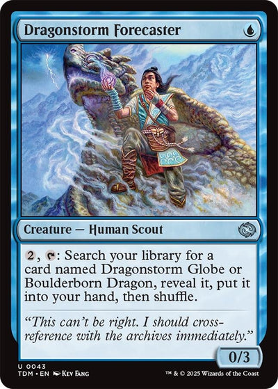 Dragonstorm Forecaster (43) (Tarkir: Dragonstorm)