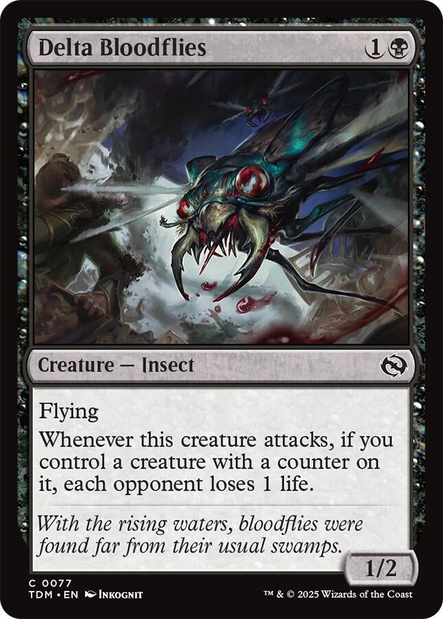 Delta Bloodflies (77) (Tarkir: Dragonstorm)
