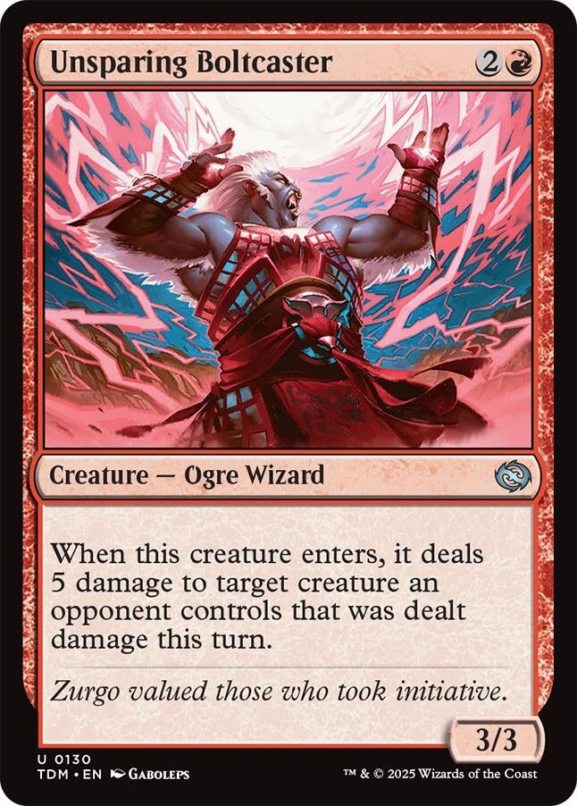 Unsparing Boltcaster (130) (Tarkir: Dragonstorm)