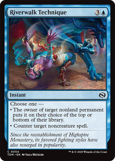 Riverwalk Technique (54) (Tarkir: Dragonstorm)