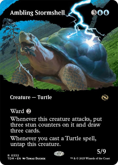 Ambling Stormshell (Borderless) (332) (Tarkir: Dragonstorm)