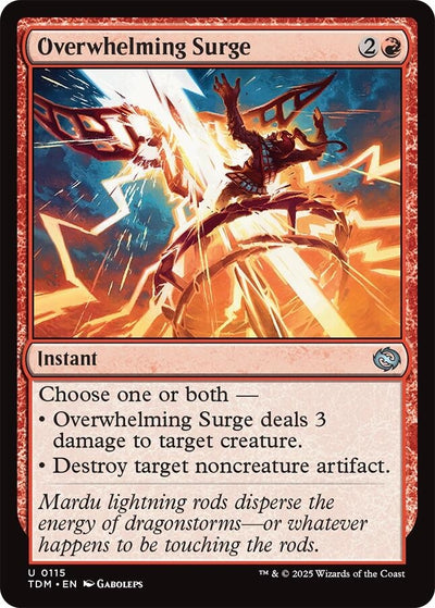 Overwhelming Surge (115) (Tarkir: Dragonstorm)