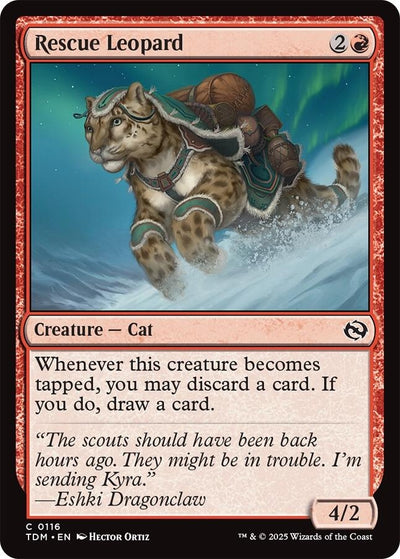 Rescue Leopard (116) (Tarkir: Dragonstorm)