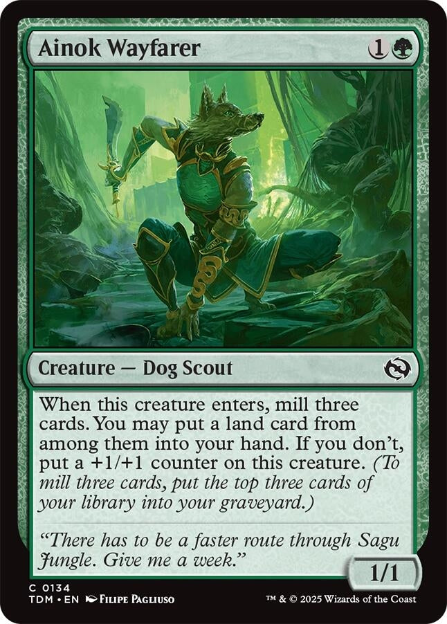 Ainok Wayfarer (134) (Tarkir: Dragonstorm)