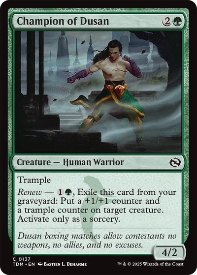 Champion of Dusan (137) (Tarkir: Dragonstorm)