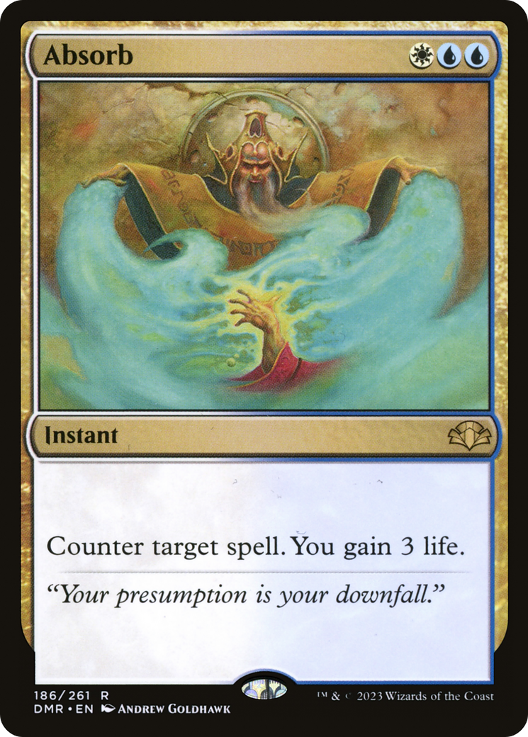 Absorb (186) [Dominaria Remastered]
