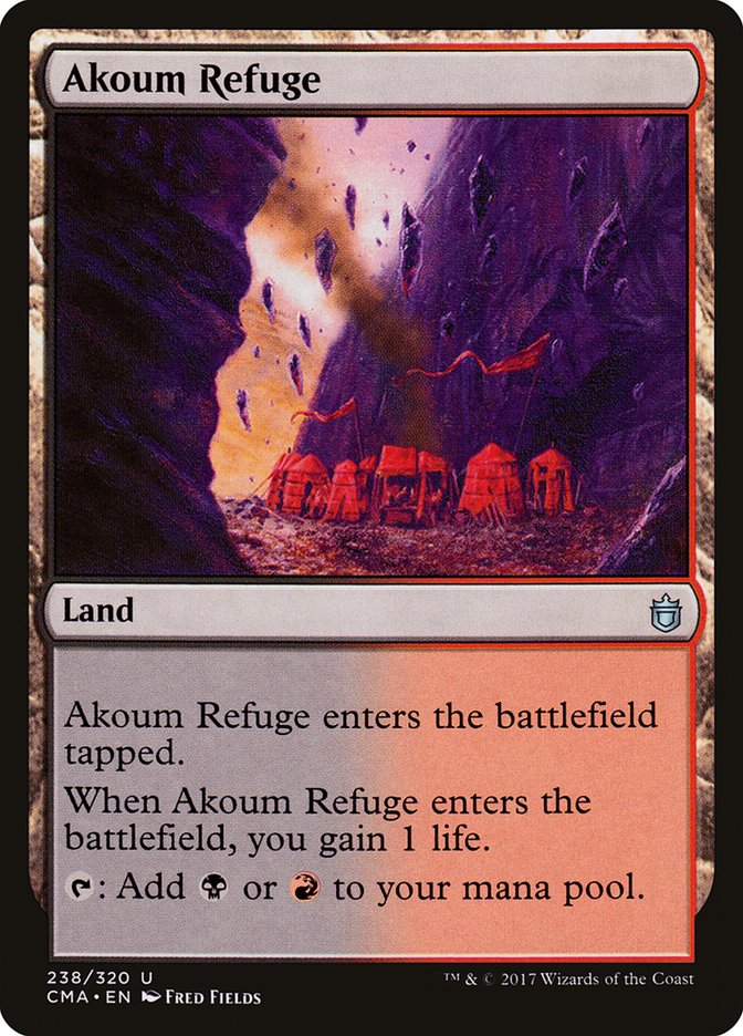 Akoum Refuge (238) [Commander Anthology]