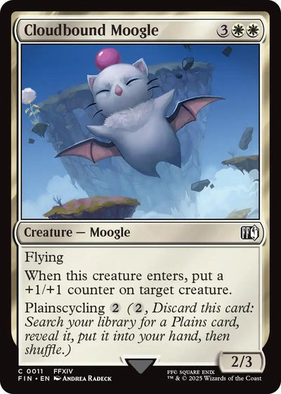 Cloudbound Moogle (11) (FINAL FANTASY)
