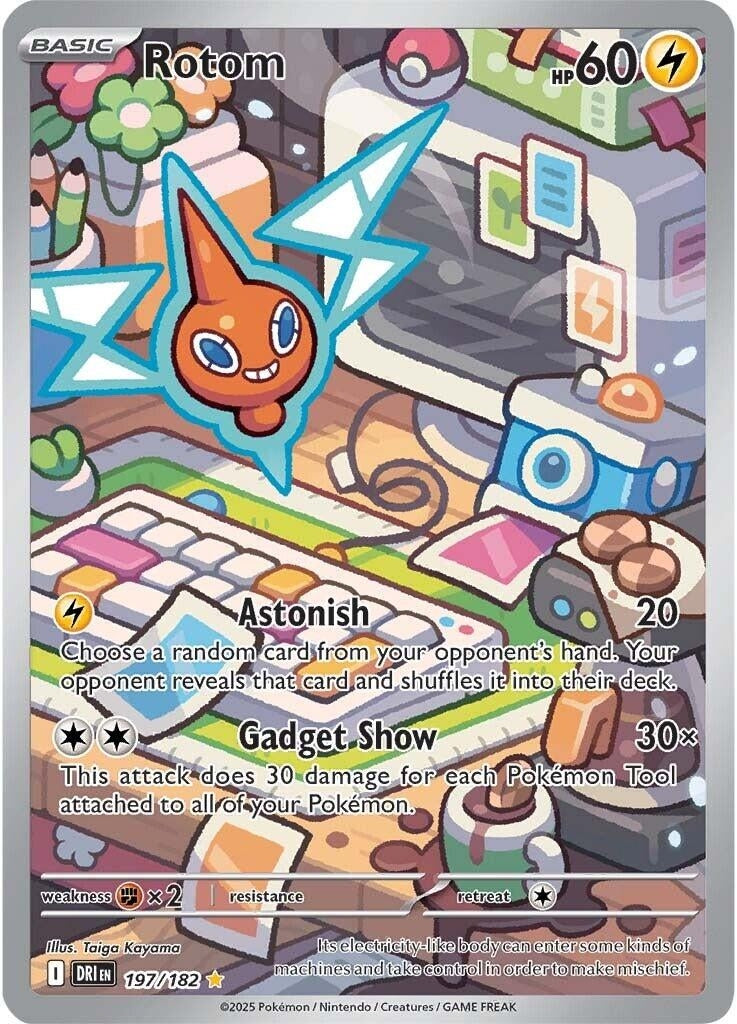 Image for Rotom (197/182) [SV10: Destined Rivals] - Pokemon