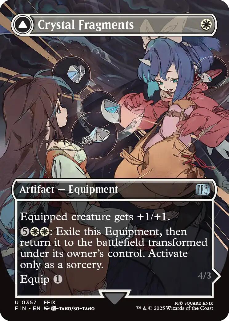 Crystal Fragments (Borderless) (357) [FINAL FANTASY]