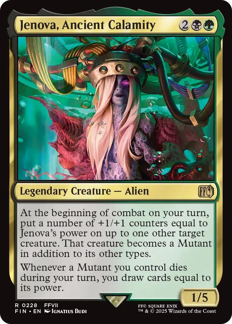 Image for Jenova, Ancient Calamity (228) [FINAL FANTASY] - Magic: The Gathering