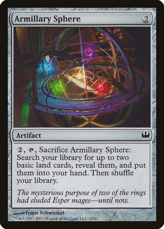 Armillary Sphere (62) [Knights vs. Dragons]