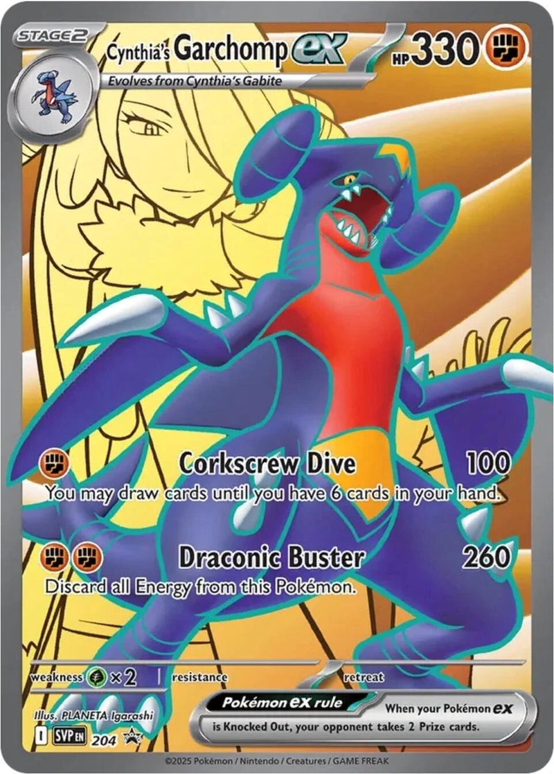 Image for Cynthia's Garchomp ex (204) [SV: Scarlet & Violet Promo Cards] - Pokemon