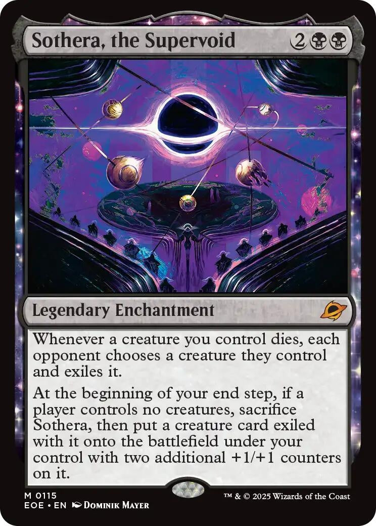 Image for Sothera, the Supervoid (115) (Edge of Eternities) - Magic: The Gathering