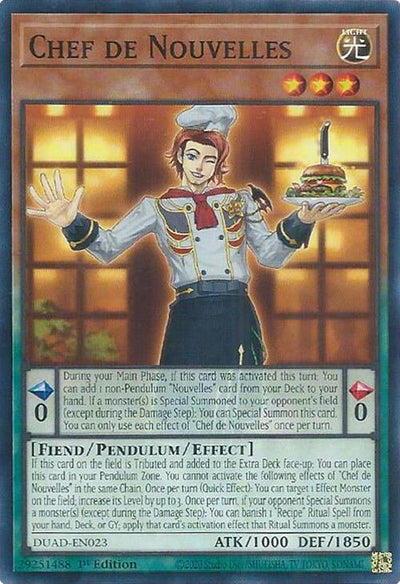 Chef de Nouvelles (DUAD-EN023) (Duelist's Advance)