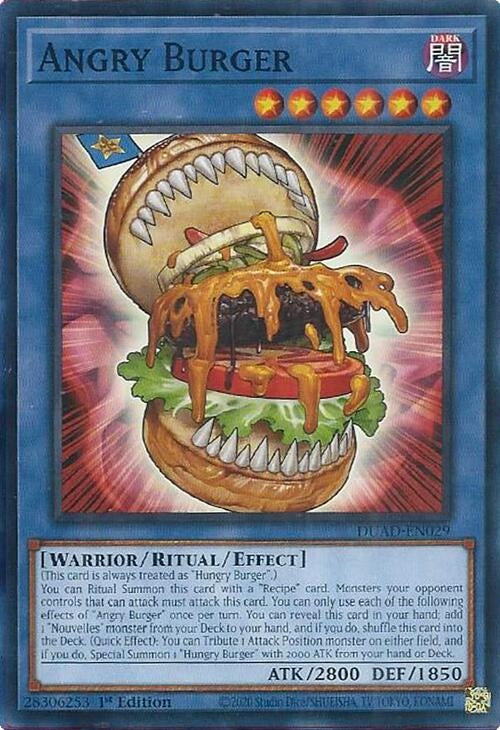 Angry Burger (DUAD-EN029) (Duelist's Advance)
