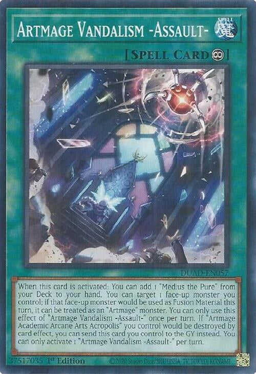 Artmage Vandalism -Assault- (DUAD-EN057) (Duelist's Advance)