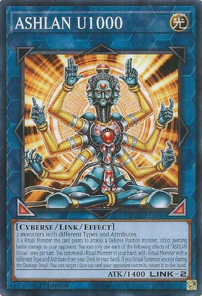 ASHLAN U1000 (DUAD-EN085) (Duelist's Advance)