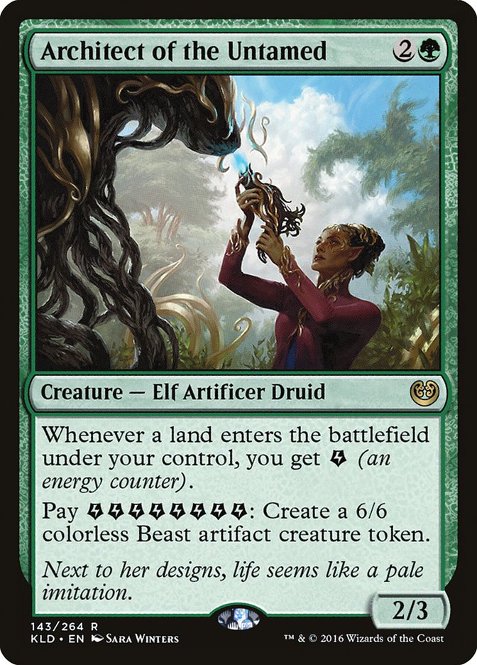 Architect of the Untamed (143) [Kaladesh]