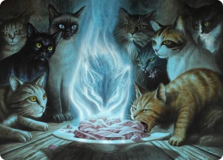 Can't Stay Away Art Card (56) [Innistrad: Midnight Hunt]