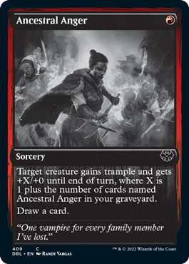 Ancestral Anger (409) [Innistrad: Double Feature]
