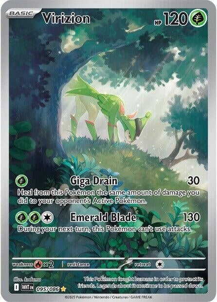 Image for Virizion (095/086) [SV: White Flare] - Pokemon