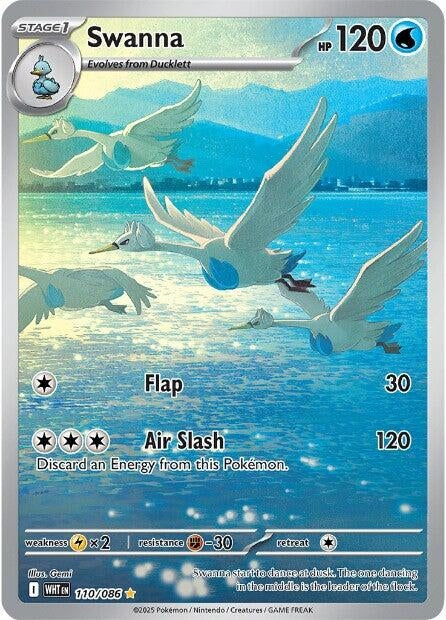 Image for Swanna (110/086) [SV: White Flare] - Pokemon